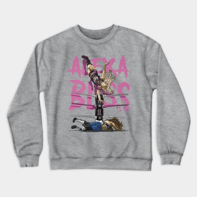 Alexa Bliss Twisted Bliss Signature Crewneck Sweatshirt by MunMun_Design